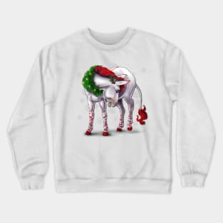 Peppermint Donkey Crewneck Sweatshirt